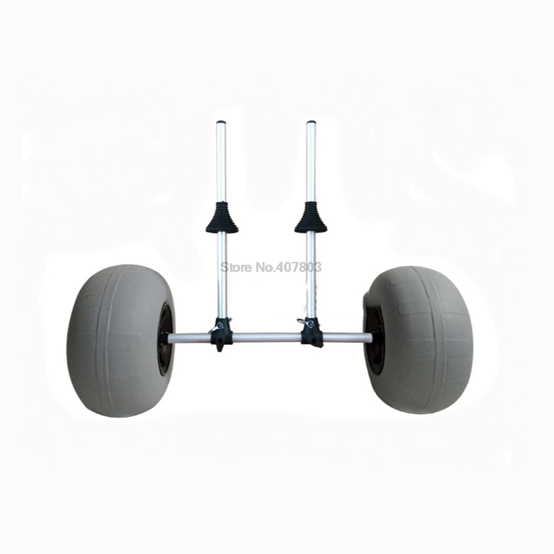 รถพ่วงพับได้สำหรับเรือคายัคแบบ - Fishing Kayak Cart บทวิจารณ์และราคา