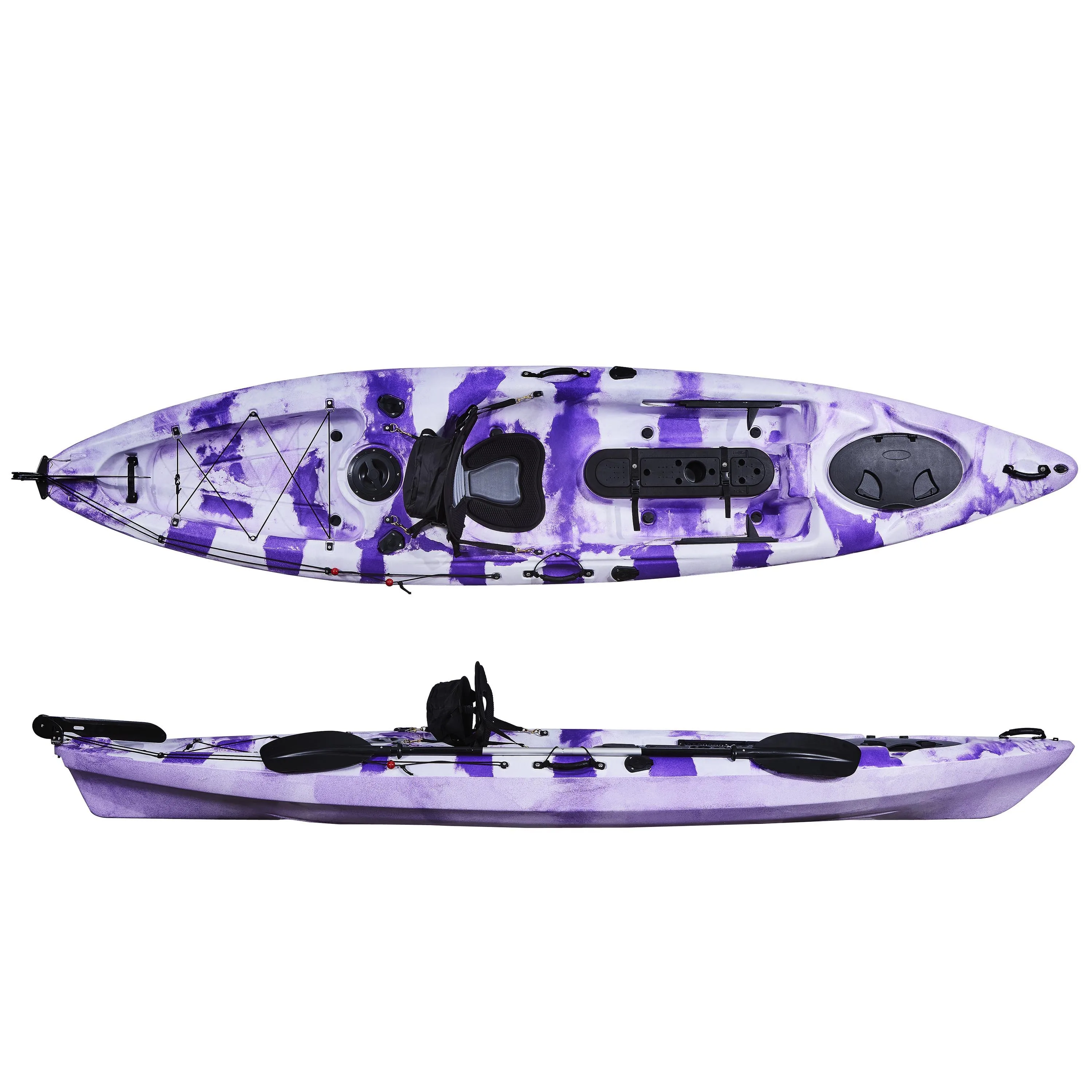 13ft เรือคายัคตกปลา3.95ม. 1คนส - Fishing Kayak Sit In บทวิจารณ์และราคา