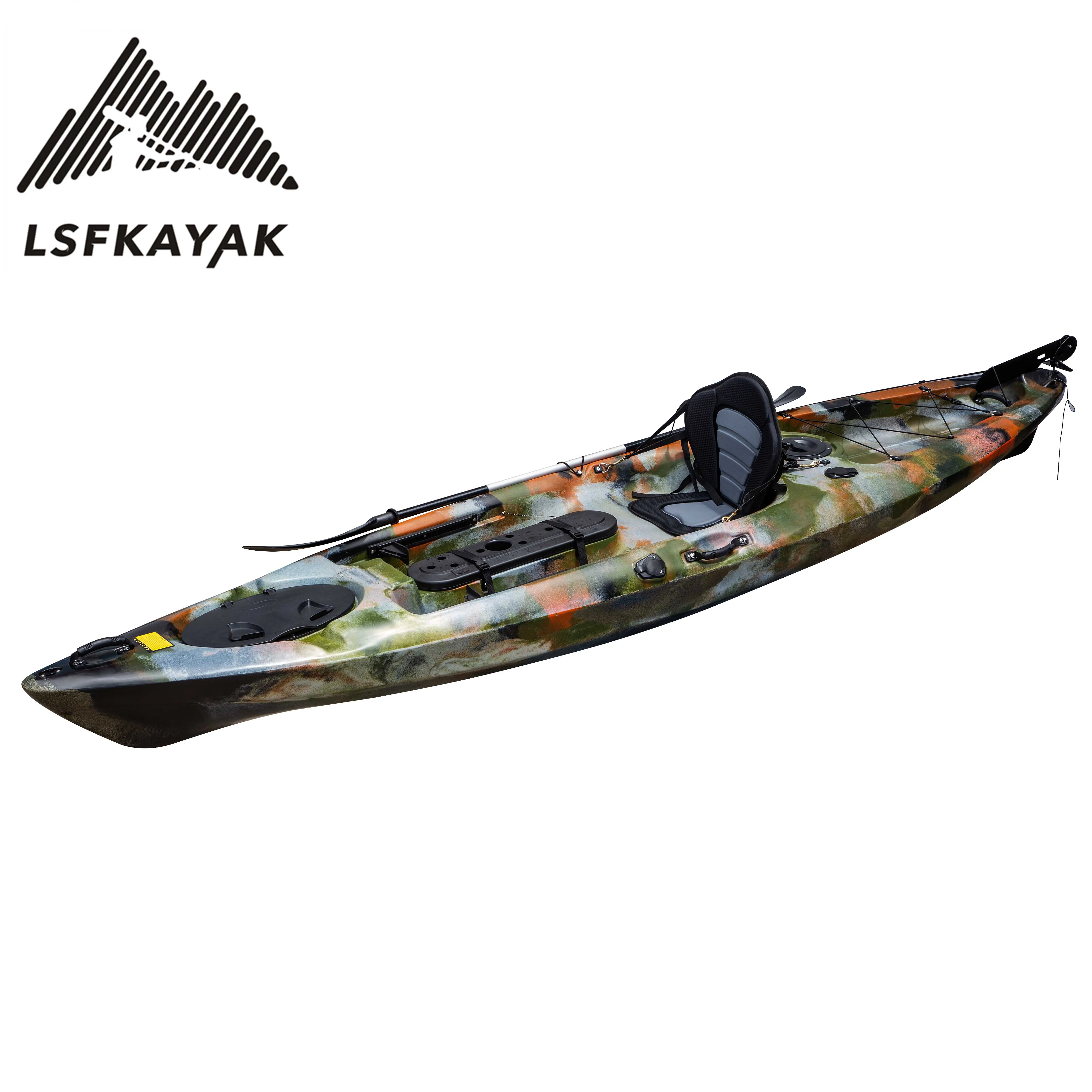 13ft เรือคายัคตกปลา3.95ม. 1คนส - Fishing Kayak Sit In บทวิจารณ์และราคา