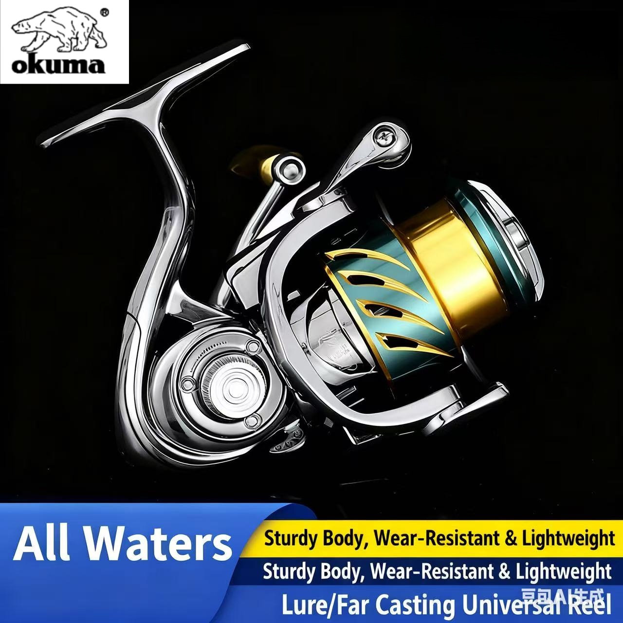 รอกตกปลาโอคุมะ รอกสปินนิ่ง รอก - Shimano Reel Stradic บทวิจารณ์และราคา