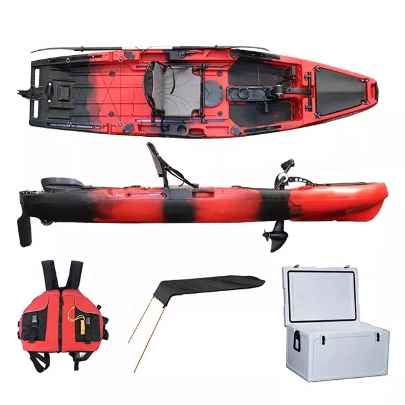 เรือคายัคแบบนั่งบนสำหรับผู้ใหญ - Fishing Kayak Sit In บทวิจารณ์และราคา